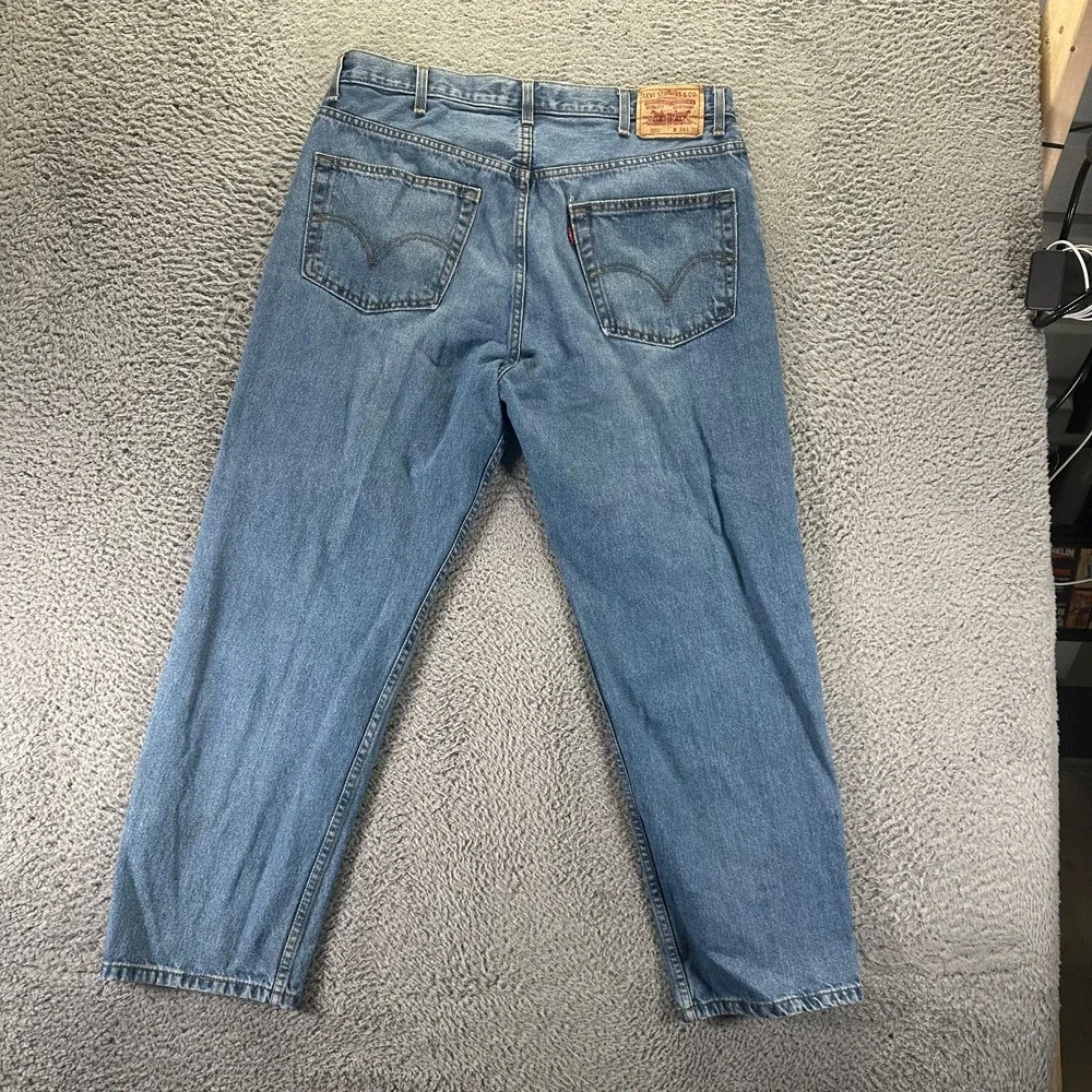 VTG Levi's 550 Jeans Mens 38x30 Blue Cotton Denim Straight Leg Relaxed Workwear